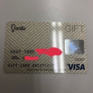Unused two 100$ visa gift cards